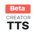 크리에이터 TTS 베타 아이콘